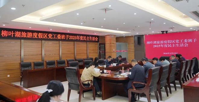 区党工委班子2025年度民主生活会召开