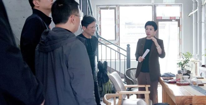 伍彩霞到大唐司马创客孵化基地现场办公